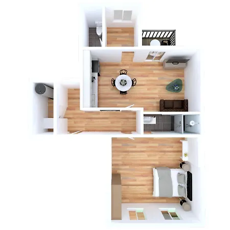 Le Calice Dore - Centre-ville - Proche Apartment